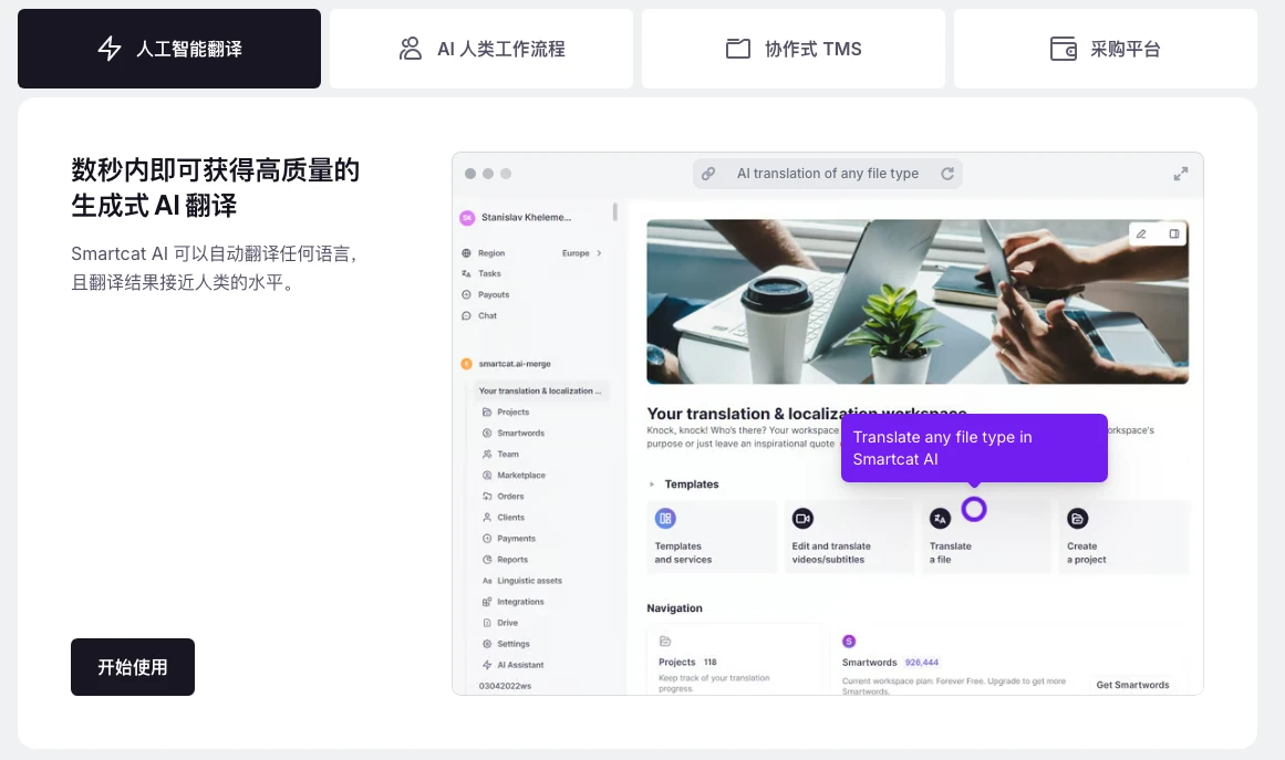 smartcat获4300万美元融资,AI翻译平台挑战传统翻译行业