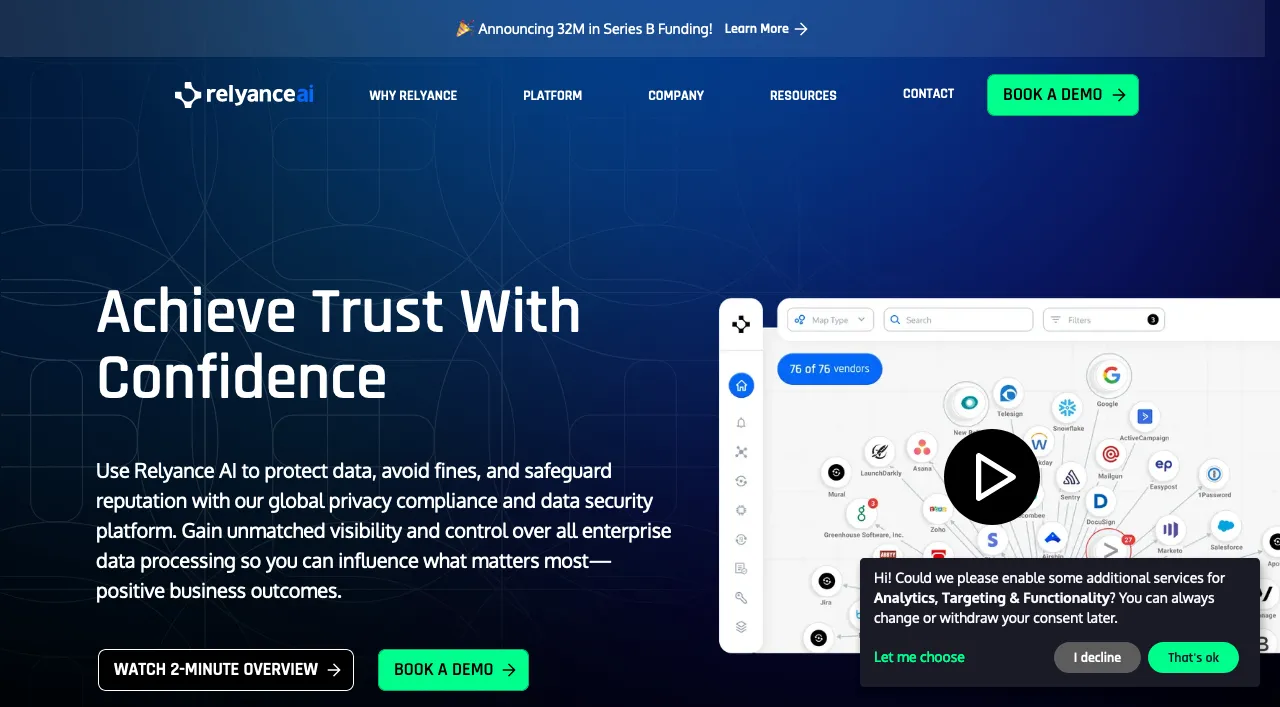 Relyance AI:引领数据安全的人工智能平台 Relyance AI