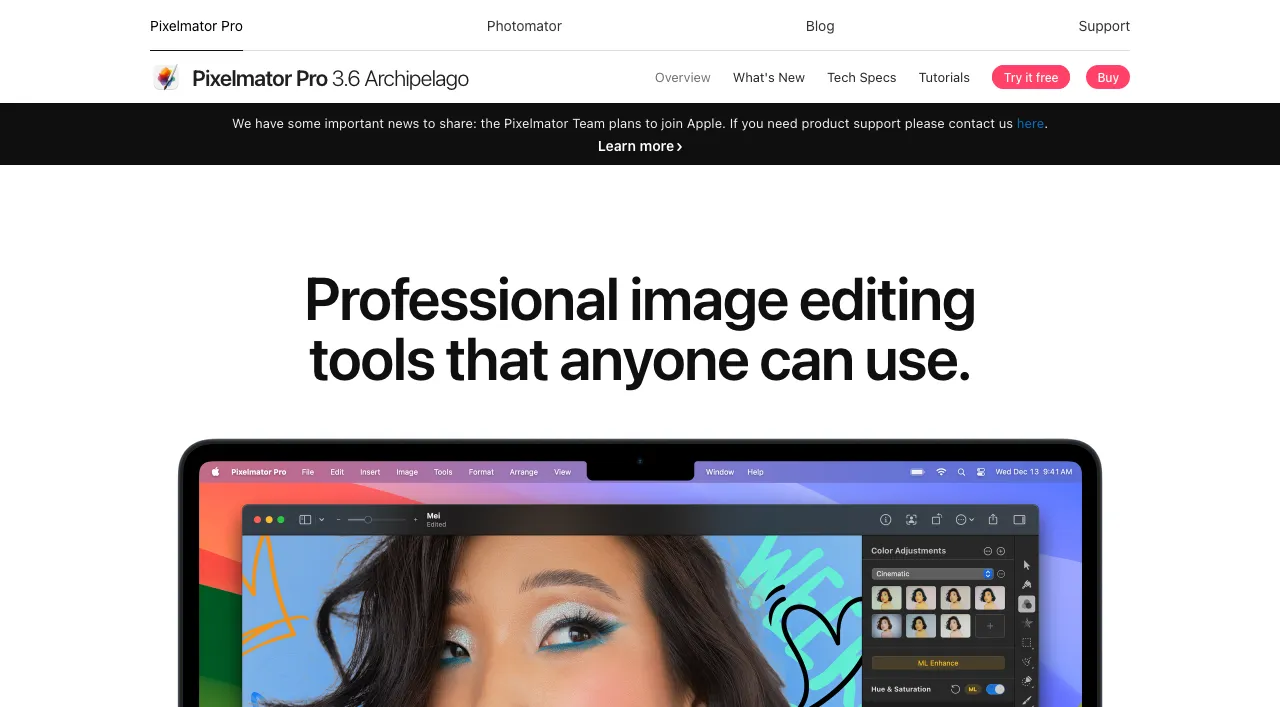 Pixelmator 苹果公司收购Pixelmator:开启图像编辑领域的新篇章