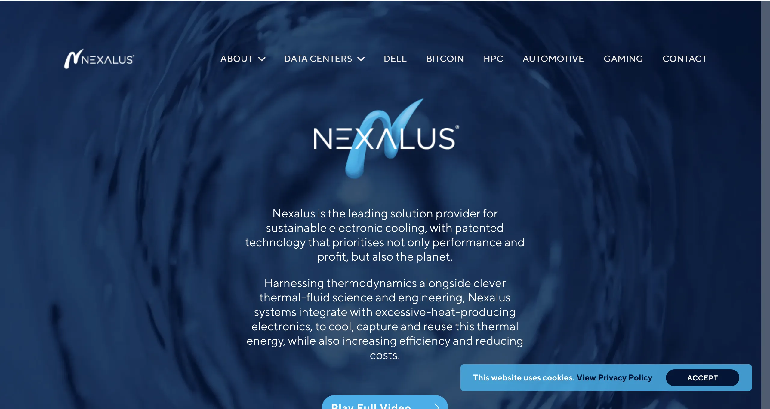 Nexalus 新型液冷技术让数据中心废热变宝
