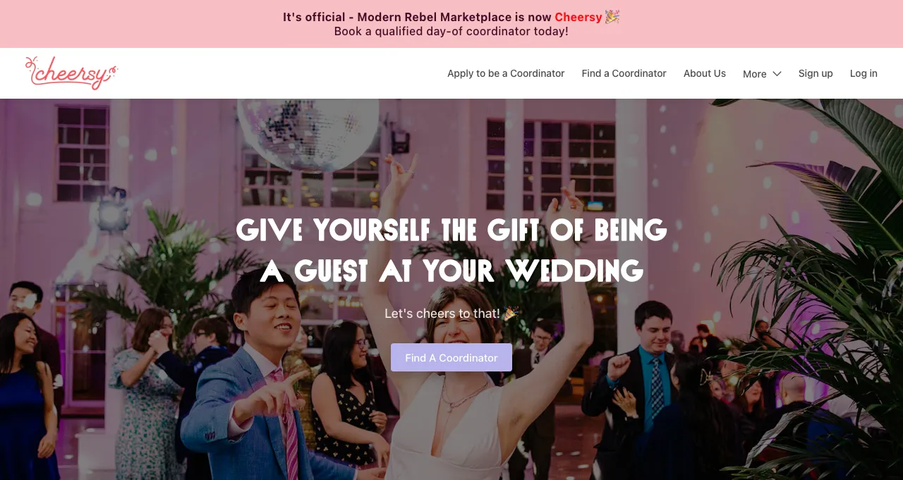 Cheersy Kerry Washington领投Cheersy:婚礼行业的革新者